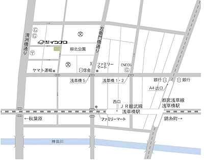 東京支店MAP